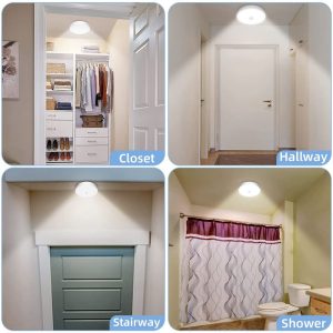 Home Decorative Smart Human Body Small Induction Magnetic Bedside USB Charging Night Light